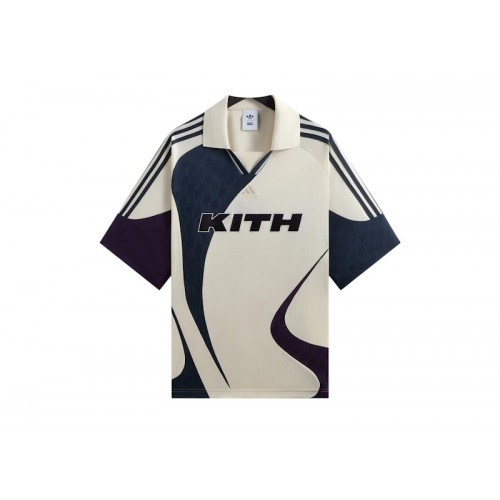Kith x adidas Football Soccer Jersey Sandrift