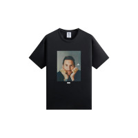 Kith x adidas Messi Football Graphic Tee Black