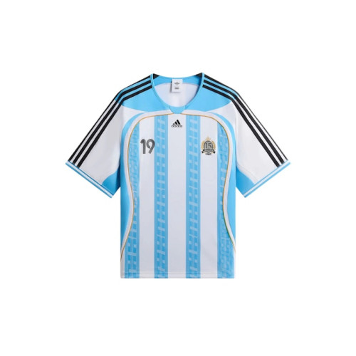 Kith x adidas Messi Football Jersey Blue/White