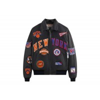 Kith x Avirex For Madison Square Garden Sports Icon Jacket Black