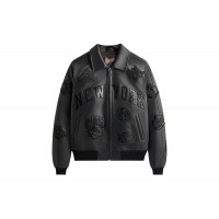 Kith x Avirex x New York Knicks Madison Square Garden Icon Jacket Black