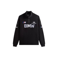 Kith x BMW Cable Fleece Quarter Zip Black