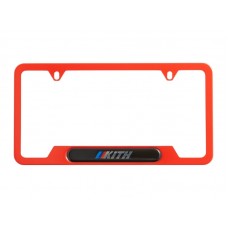 Kith x BMW Car Plate Cinnabar