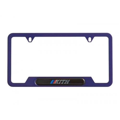 Kith x BMW Car Plate Techno Violet