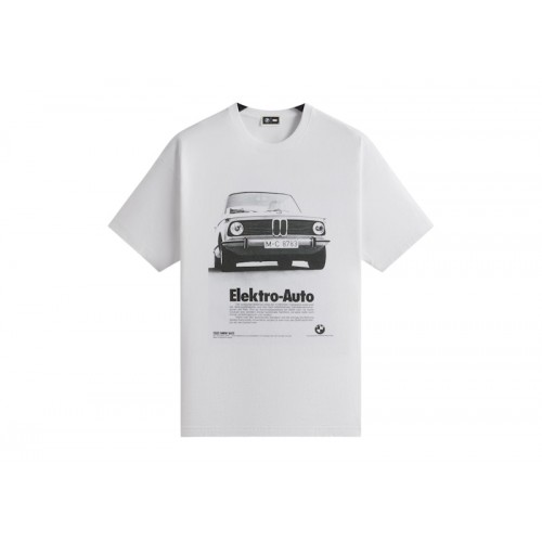 Оригинальный шмот Kith x BMW Electro Auto Vintage Tee White