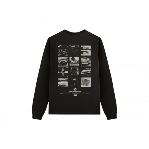 Оригинальный шмот Kith x BMW Gallery Vintage Long Sleeve Tee Black