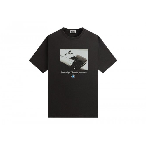 Оригинальный шмот Kith x BMW M1 Portrait Vintage Tee Black