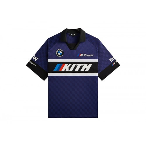 Оригинальный шмот Kith x BMW Moto Jersey Techno Violet