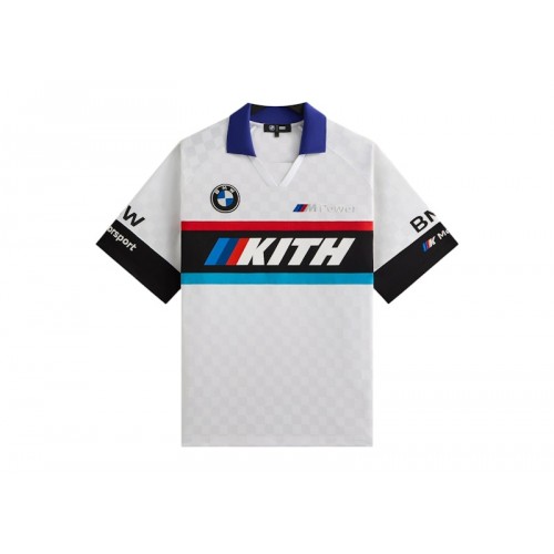 Оригинальный шмот Kith x BMW Moto Jersey White