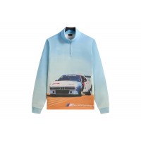Kith x BMW Retro Vintage Quarter Zip White