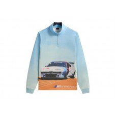 Kith x BMW Retro Vintage Quarter Zip White