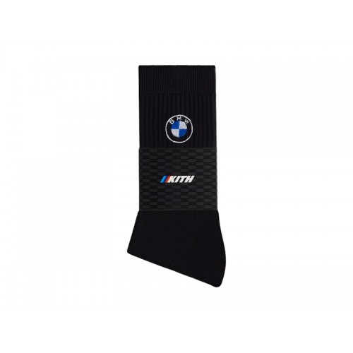 Оригинальный шмот Kith x BMW Rondel Crew Socks Black