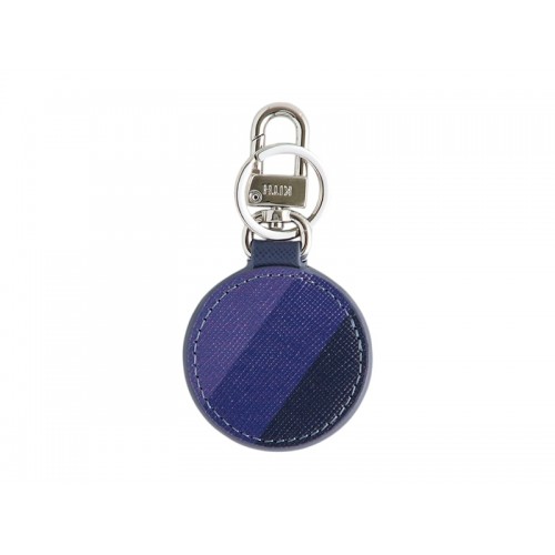 Kith x BMW Rondel Leather Keyring Techno Violet