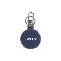 Kith x BMW Rondel Leather Keyring Techno Violet
