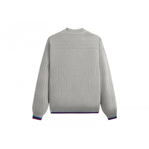 Оригинальный шмот Kith x BMW Sven Crewneck Sweater Light Heather Grey