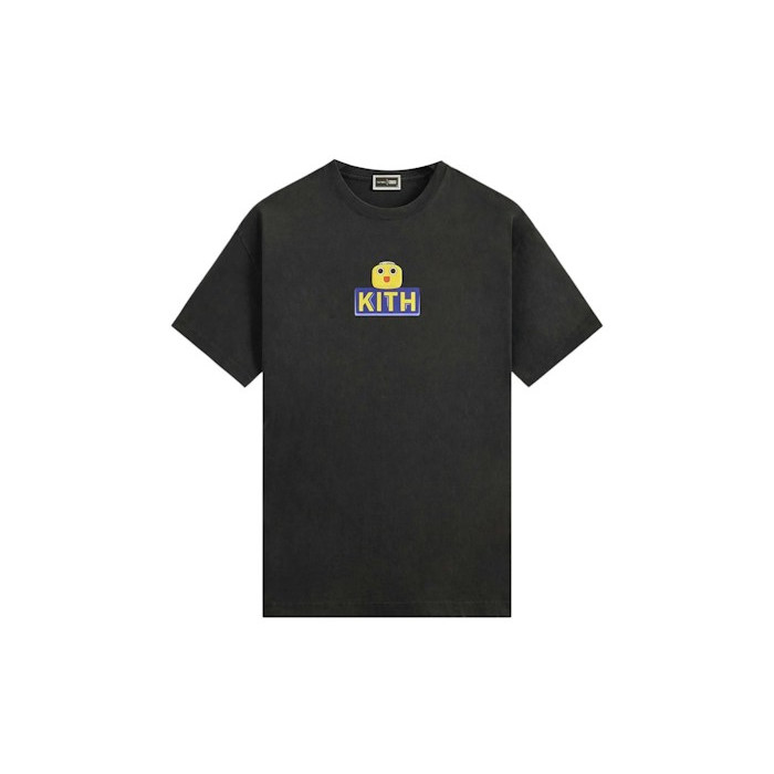 Футболка Kith x Capcom Servbot Vintage Tee Black