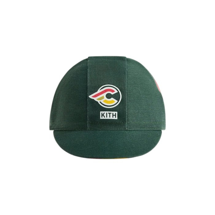 Кепка Kith x Cinelli Blocked Printed Cycling Cap Stadium Кепка Kith x Cinelli Blocked Printed Cycling Cap Stadium