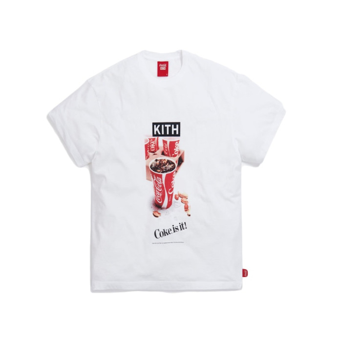 Kith x Coca-Cola Ad Vintage Tee White Kith x Coca-Cola Ad Vintage Tee White