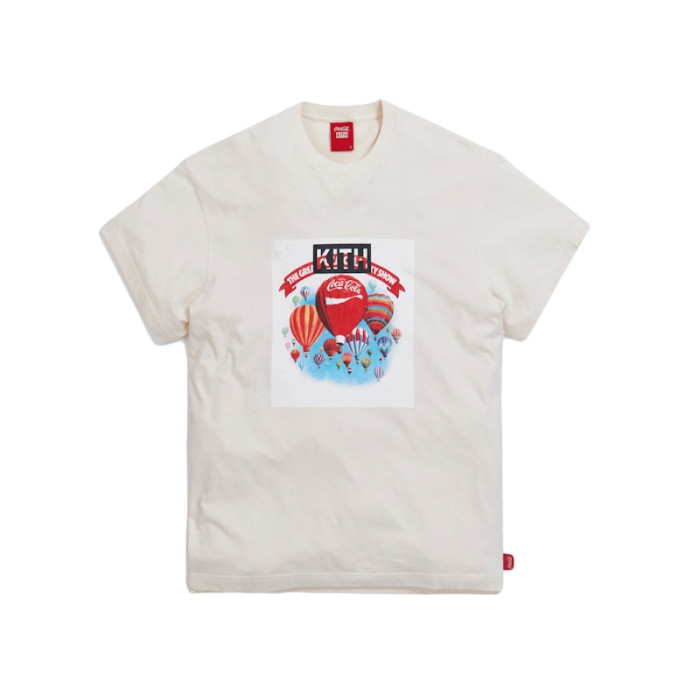 Kith x Coca-Cola Balloon Vintage Tee Ivory Kith x Coca-Cola Balloon Vintage Tee Ivory