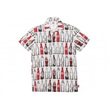 Kith x Coca-Cola Bottles Camp Button Up White