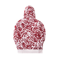 Kith x Coca-Cola Cubed Global Hoodie Red
