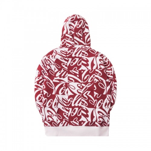 Kith x Coca-Cola Cubed Global Hoodie Red