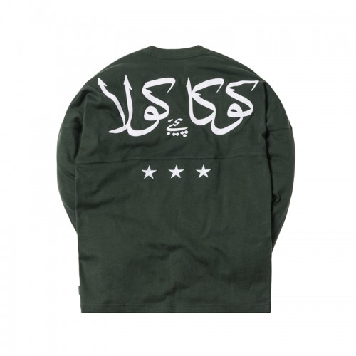 Kith x Coca-Cola Global L/S Tee Green Kith x Coca-Cola Global L/S Tee Green