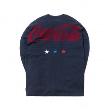 Kith x Coca-Cola Global L/S Tee Navy
