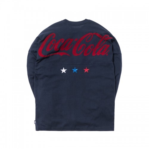 Kith x Coca-Cola Global L/S Tee Navy