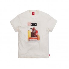 Kith x Coca-Cola Hot Dog Vintage Tee Ivory