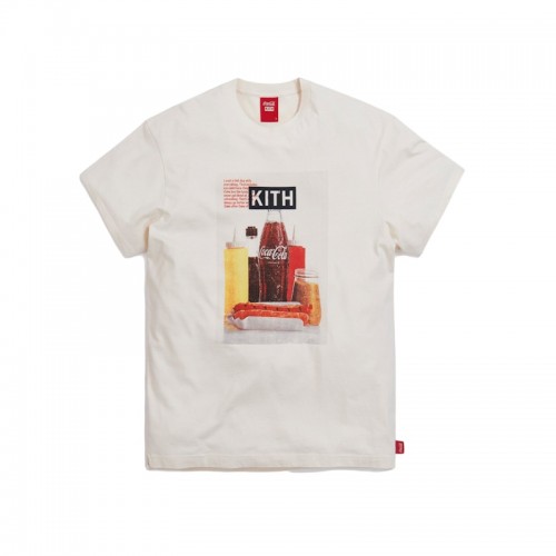 Kith x Coca-Cola Hot Dog Vintage Tee Ivory