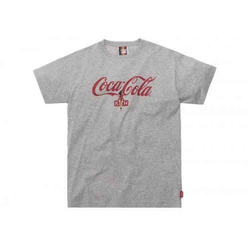 Kith x Coca-Cola Hula Tee Heather Grey