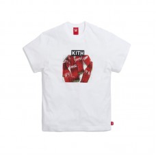 Kith x Coca-Cola Language Bottle Vintage Tee White