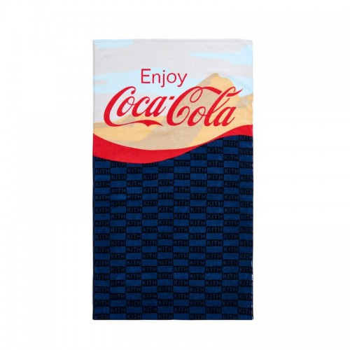 Kith x Coca-Cola Mountain Towel Navy