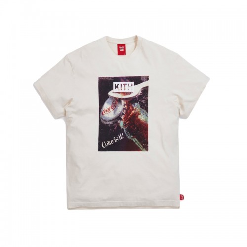 Kith x Coca-Cola Open Bottle Vintage Tee Ivory Kith x Coca-Cola Open Bottle Vintage Tee Ivory