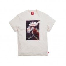 Kith x Coca-Cola Open Bottle Vintage Tee Ivory
