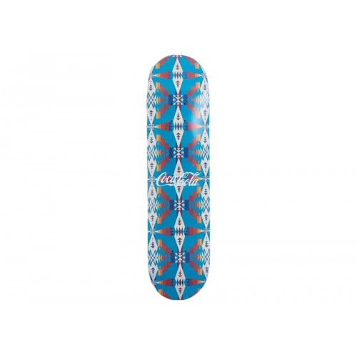 Kith x Coca Cola Pendleton Logo Skateboard Deck Tucson Teal