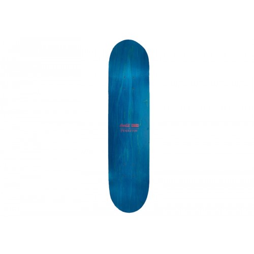 Kith x Coca Cola Pendleton Logo Skateboard Deck White Sand