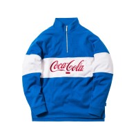 Kith x Coca-Cola Quarter-Zip Rugby Blue