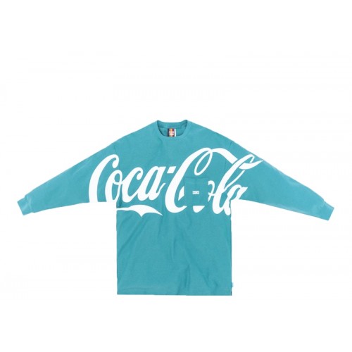 Kith x Coca-Cola Quinn L/S Tee Aqua