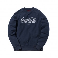 Kith x Coca-Cola Rugby Crewneck Navy