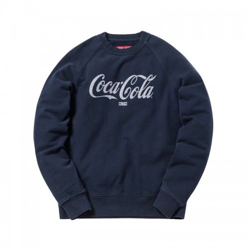 Kith x Coca-Cola Rugby Crewneck Navy