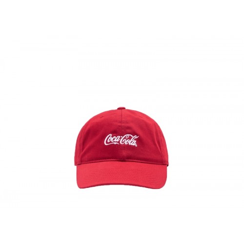 Kith x Coca-Cola Script Cap Red