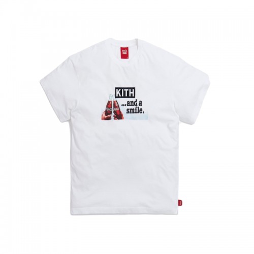 Kith x Coca-Cola Smile Vintage Tee White