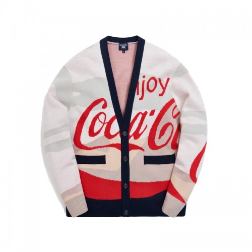 Kith x Coca-Cola x Mitchell & Ness Coke Mountains Cardigan Multi