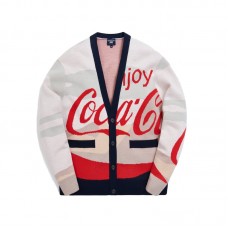Kith x Coca-Cola x Mitchell & Ness Coke Mountains Cardigan Multi