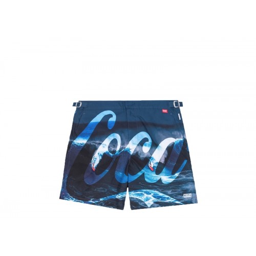 Kith x Coca-Cola x Orelebar Brown Bulldog Swim Trunk Navy