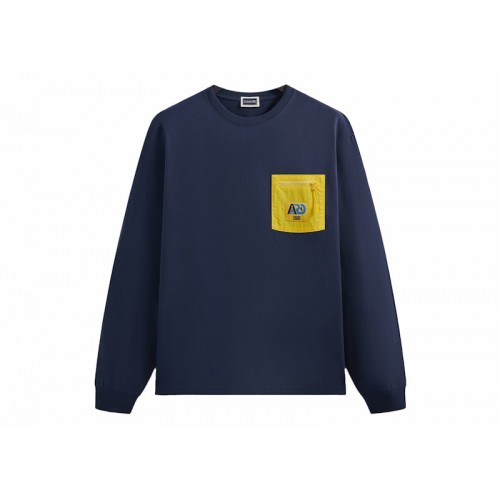 Оригинальный шмот Kith x Columbia Ard Long Sleeve Tee Nocturnal