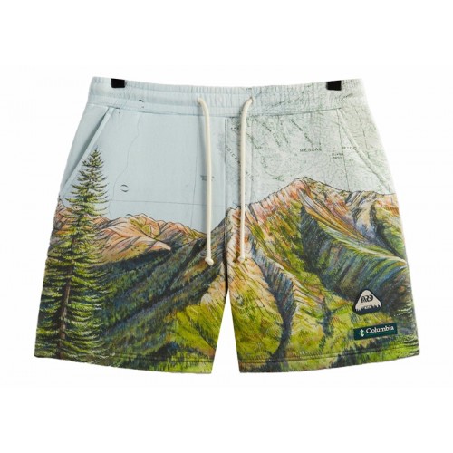 Оригинальный шмот Kith x Columbia Big Sur Fleece Short Arrival