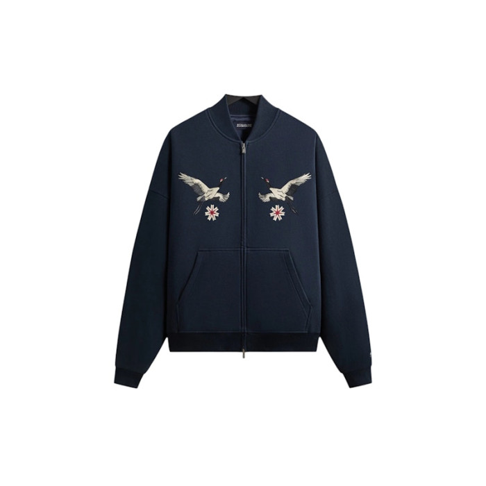 Kith x Columbia Crane Vintage Braxton Zip Up Jacket Nocturnal
